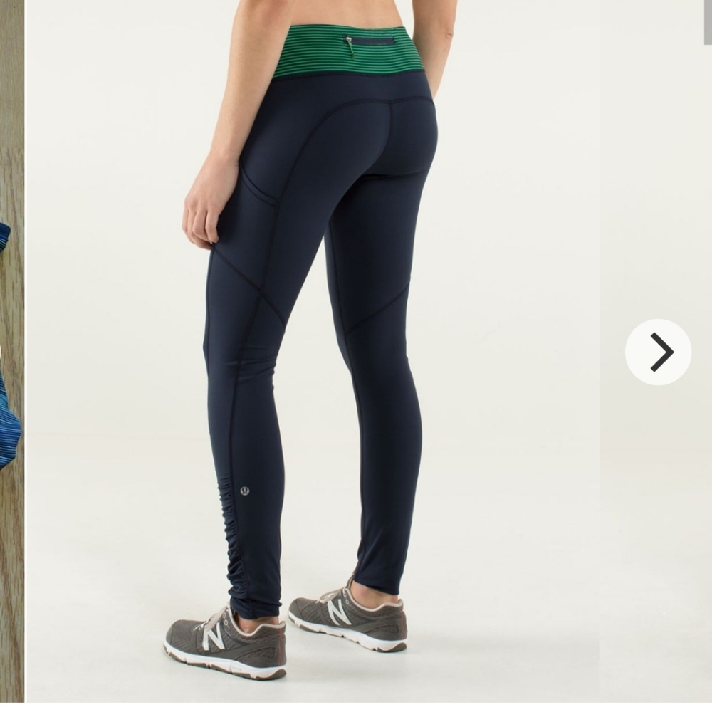 Lululemon Speed Tight *cozy size 8 inkwell
